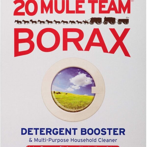 Borax 20 Mule Team Detergent Booster, 65 Oz. (4LB)