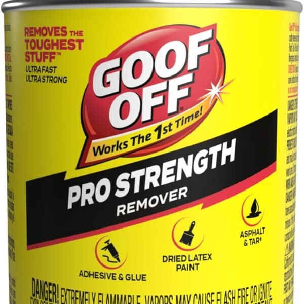 Goof Off Pro Strength Remover, 8 oz. Metal Can
