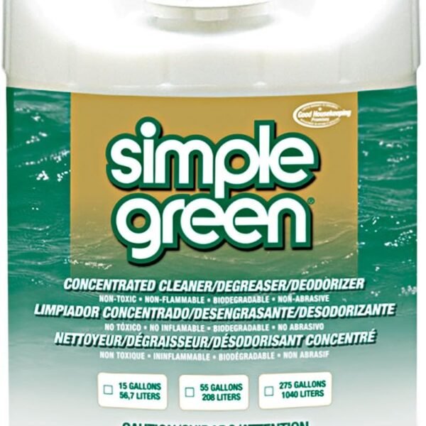 Simple Green, SMP13006, Industrial Cleaner/Degreaser, 1 / Each, White, 5 Gallons (Pack of 1)
