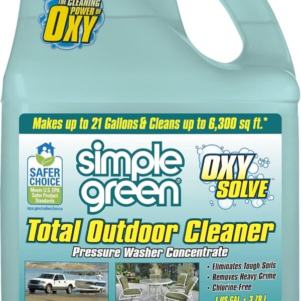 Simple Green Oxy Solve Total Outdoor Pressure Washer Cleaner – 1 Gal